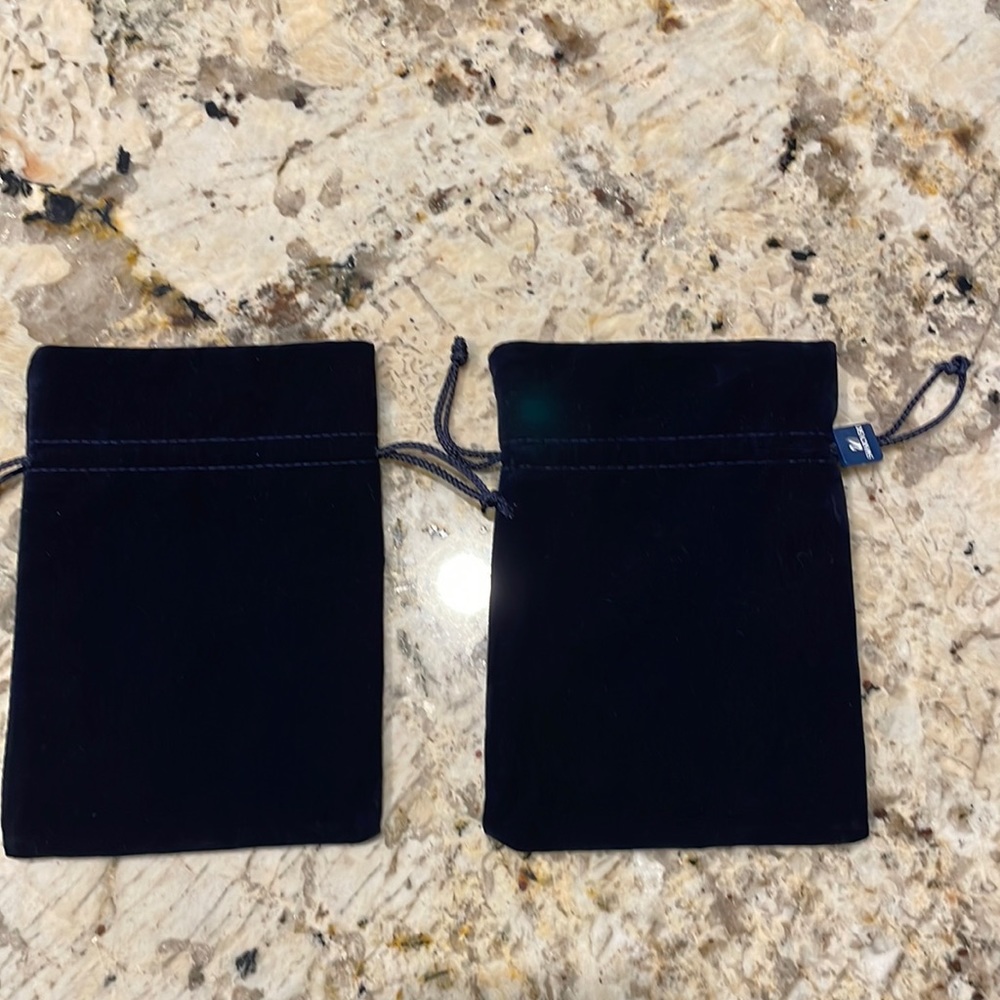 SWAROVSKI Blue Velvet Bags